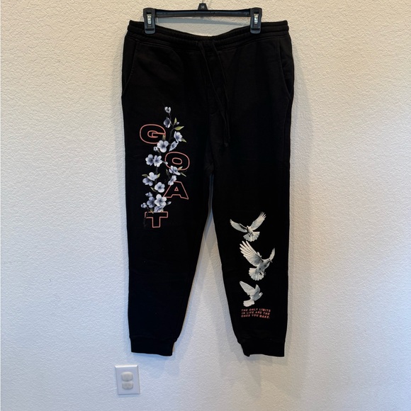 Nova Men GOAT Moves Only Jogger - Black new no tags - Picture 5 of 11